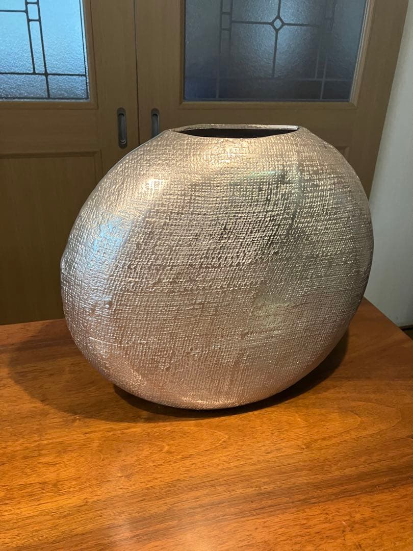 フラワーベース　花瓶　丸　大型　インテリア　壺