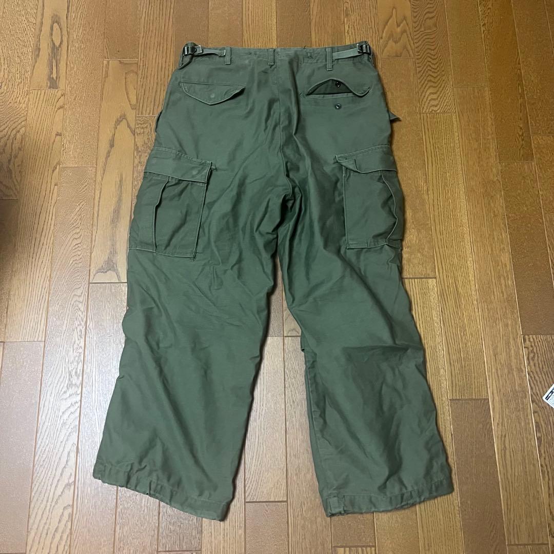 70sレアサイズ！米軍M65 フィールドカーゴパンツ　M-Sサイズ ヴィンテージ