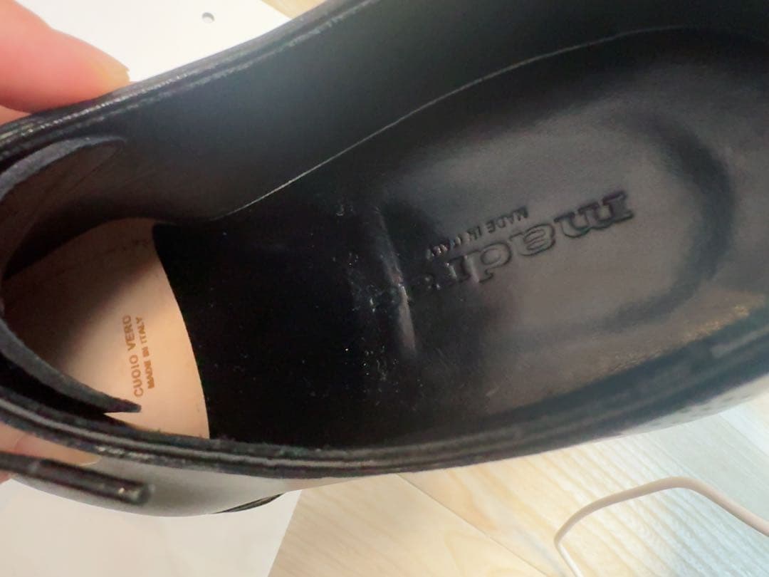 美品　マドラス 革靴　プレーントゥ