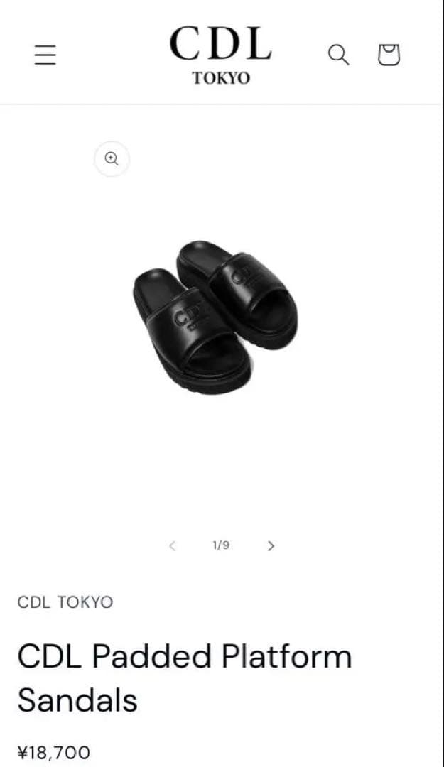 CDL TOKYOサンダル