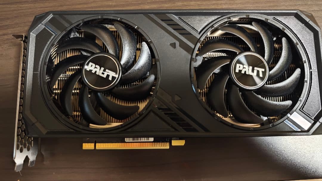 グラフィックボード・グラボ・ビデオカード PALIT RTX4070 DUAL 12GB GDDR6X 192bit