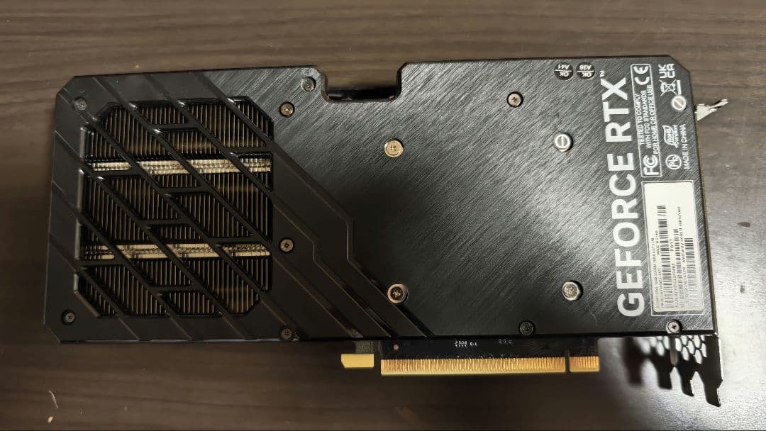 グラフィックボード・グラボ・ビデオカード PALIT RTX4070 DUAL 12GB GDDR6X 192bit