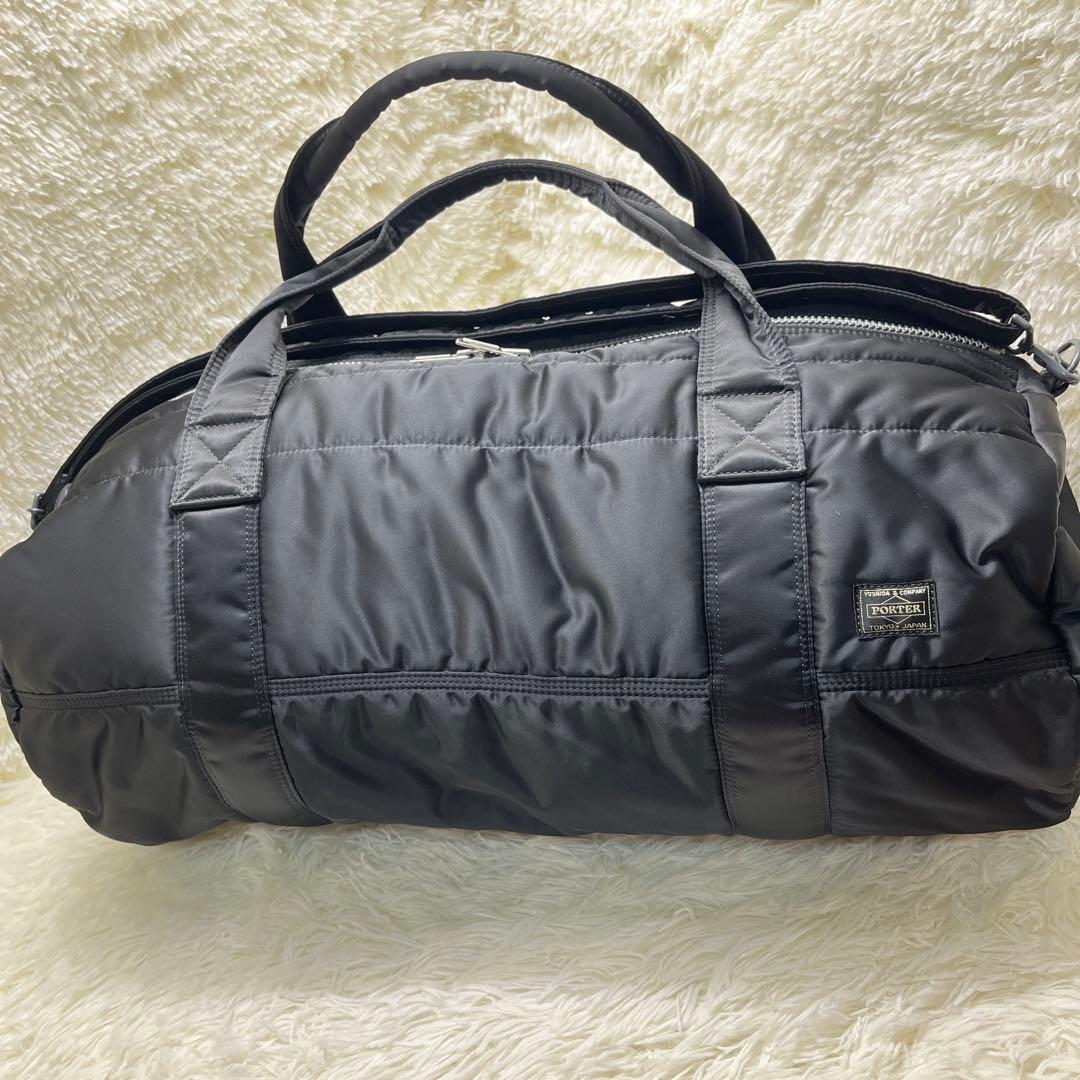 超美品✨廃盤 ポータータンカー ボストンバッグXL 2way 黒 PORTER