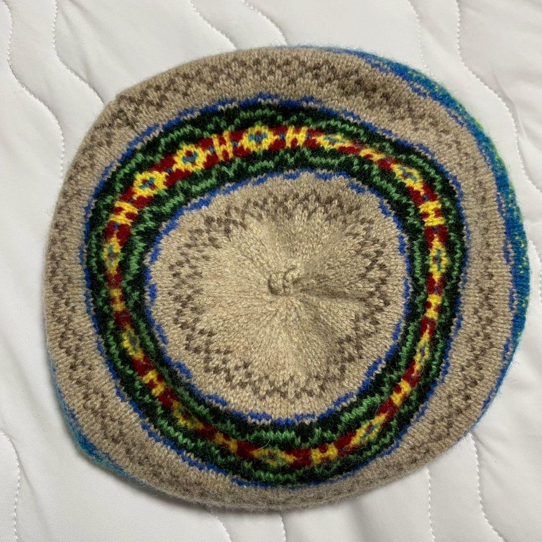 POLO RALPH LAUREN　ラルフローレン　ベレー帽　ネイティブ　ロゴ