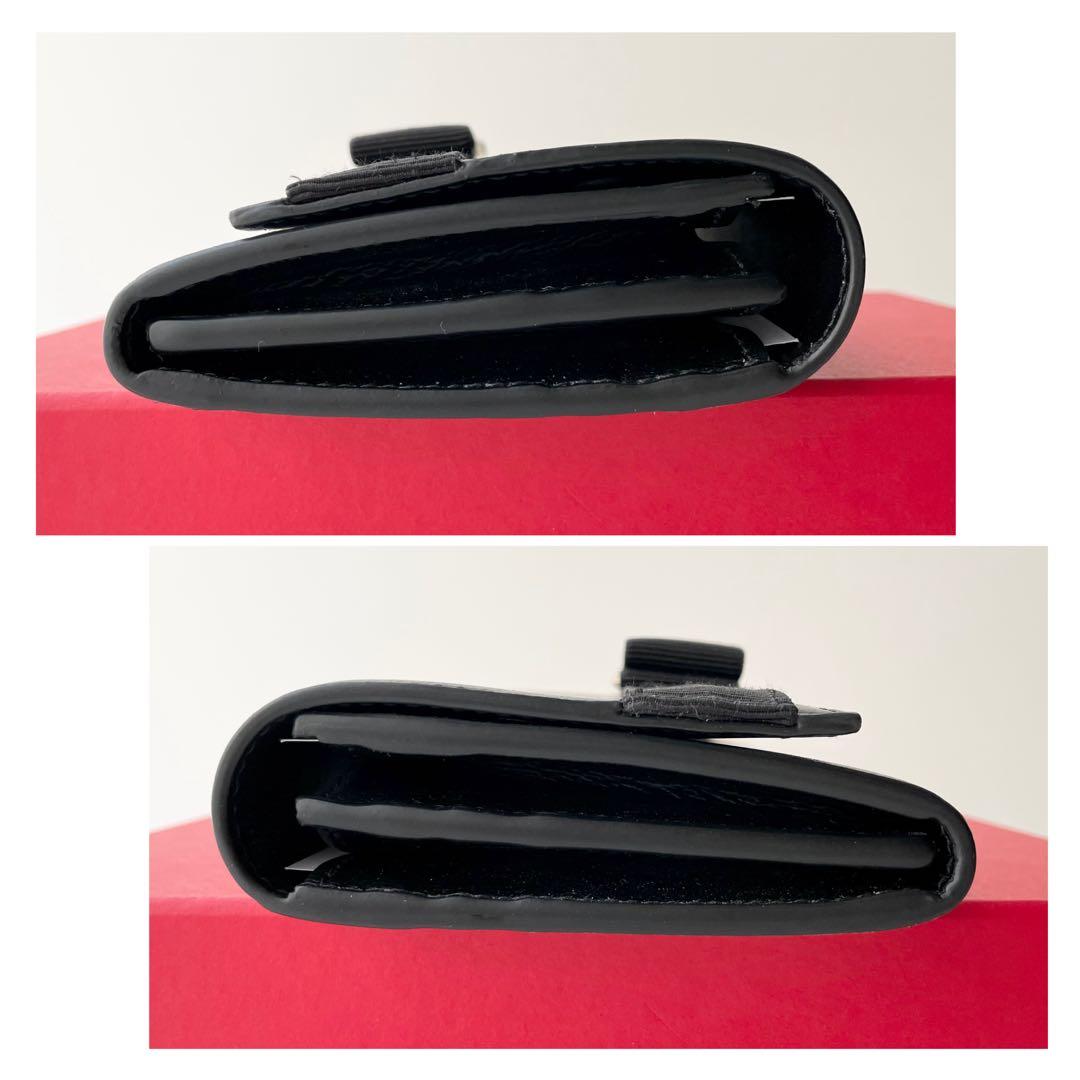 Ferragamo フェラガモ ヴァラリボン 長財布 ブラック レザー 新品