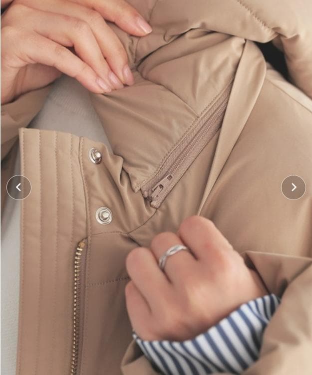 ハニーズ ファイバーダウンコート M