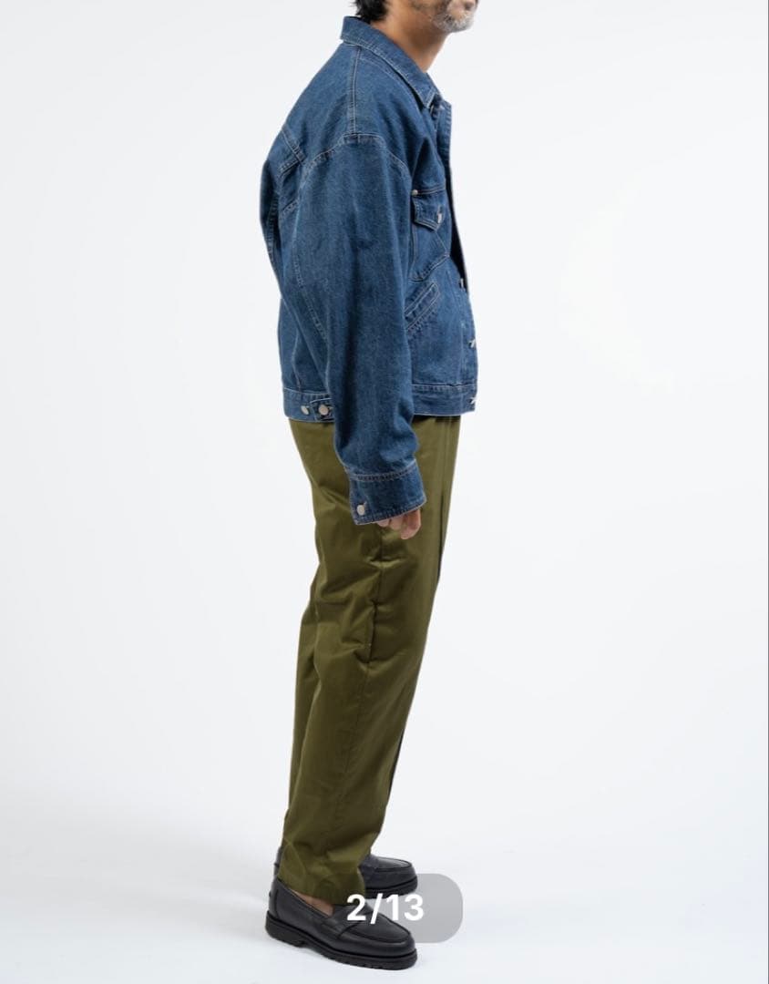 【新品・未使用】KAJA 12oz BLUE DENIM JACKET サイズ２