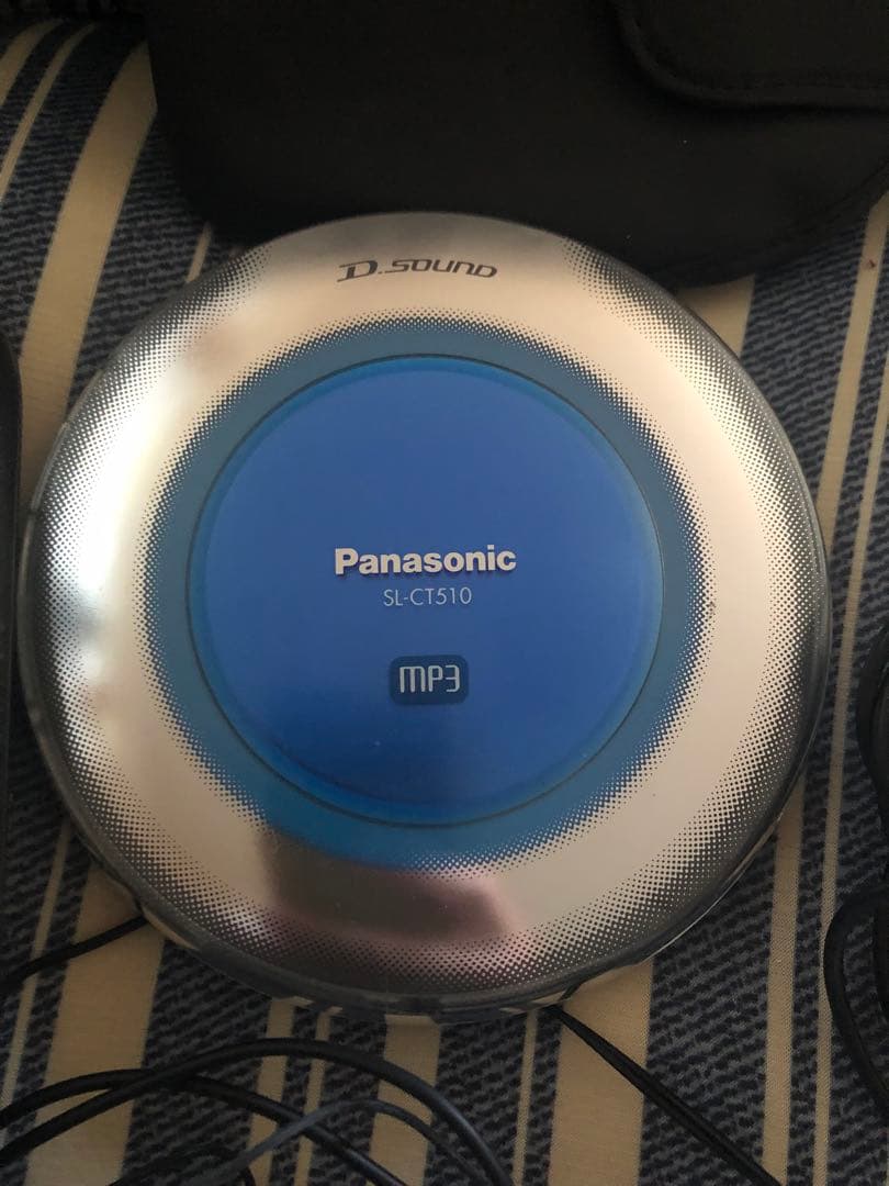 ②(希少完動美品)Panasonic SL-CT510 ポータブルCDプレーヤー