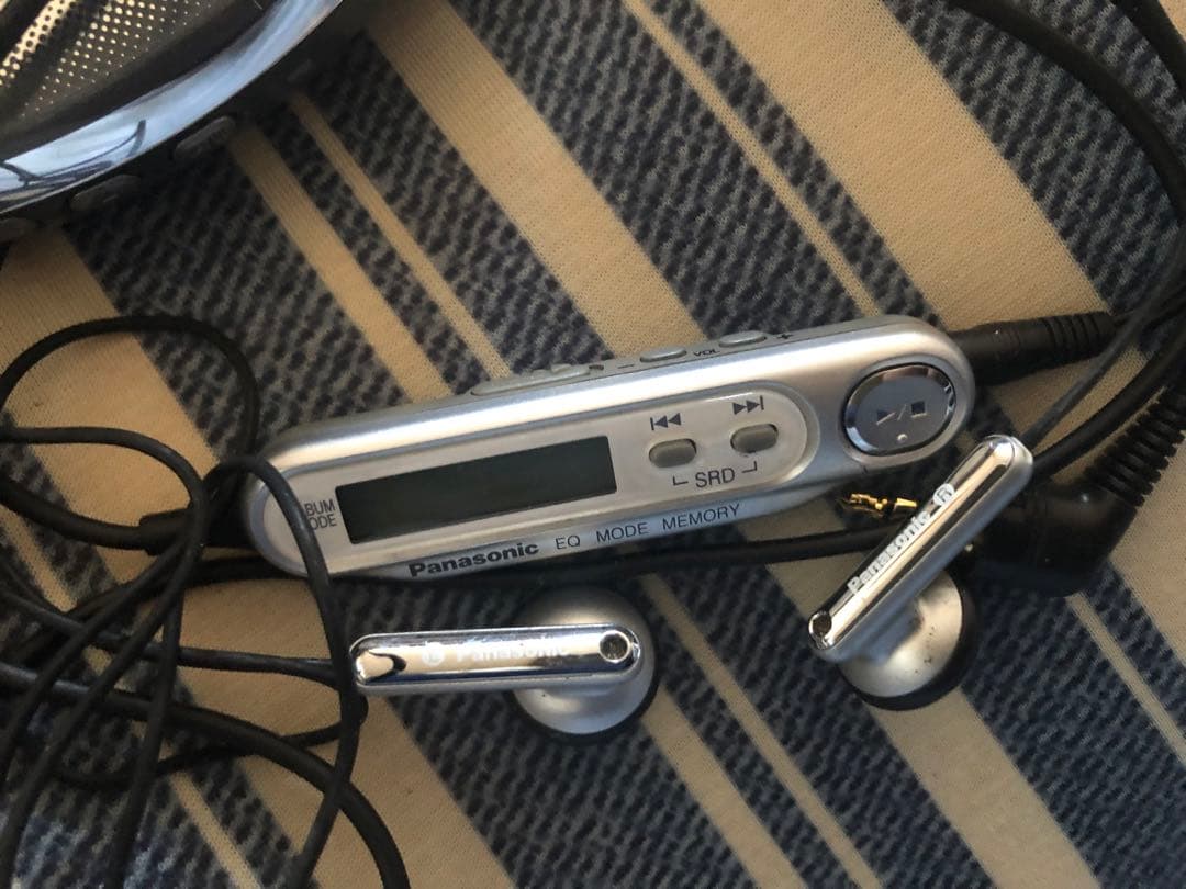 ②(希少完動美品)Panasonic SL-CT510 ポータブルCDプレーヤー