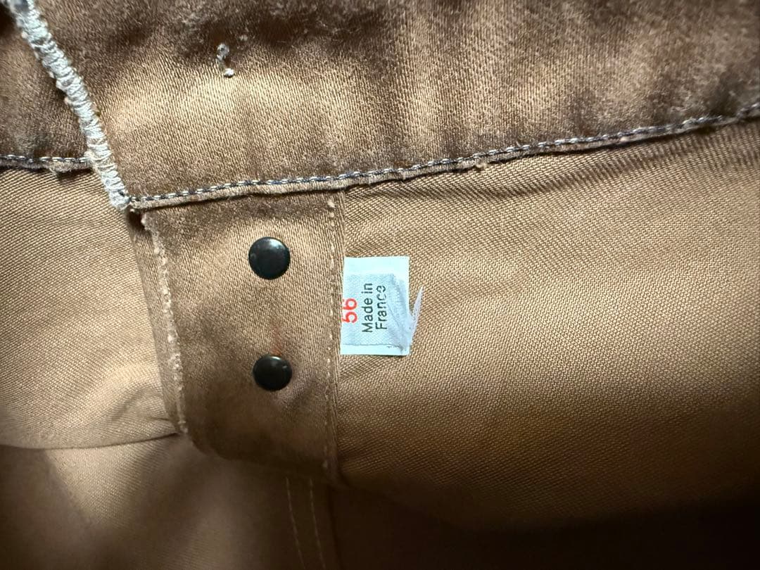 40〜50s フランス製 モールスキン ワークパンツ