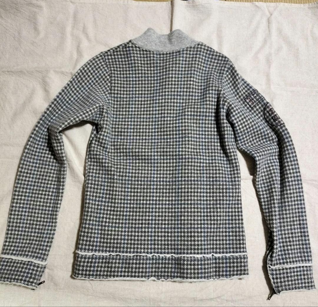 HYSTERIC 千鳥格子柄ライダースジャケット