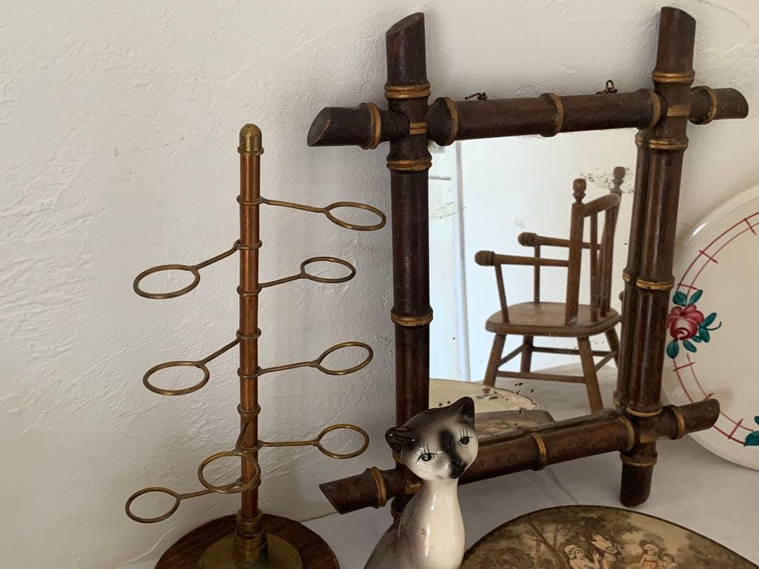 フランスアンティーク　スタンド　什器　ブロカント