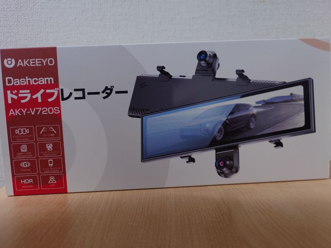 新品未使用 AKEEYO ドライブレコーダー AKY-V720S