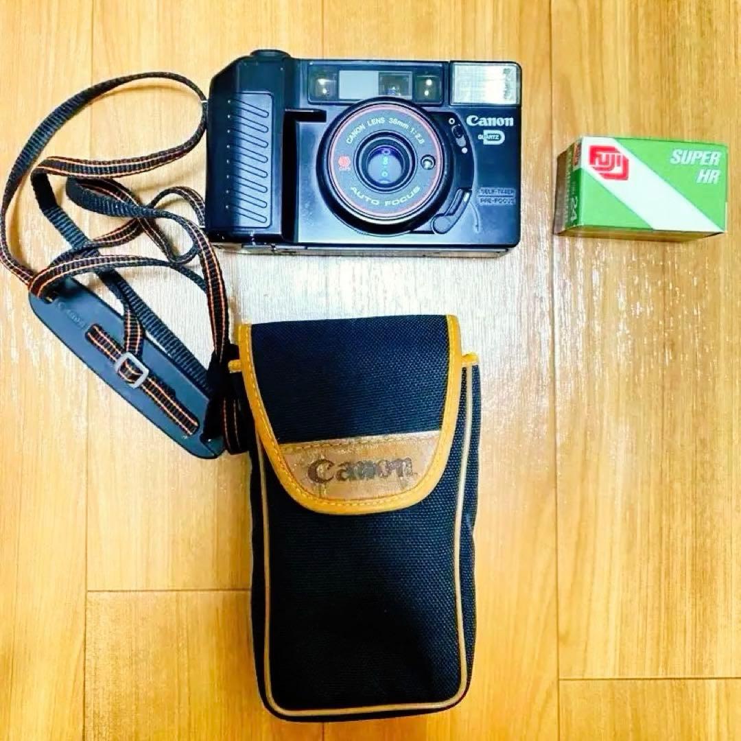 Canon Autoboy2 QD フィルムカメラ フィルム電池セット　キャノン