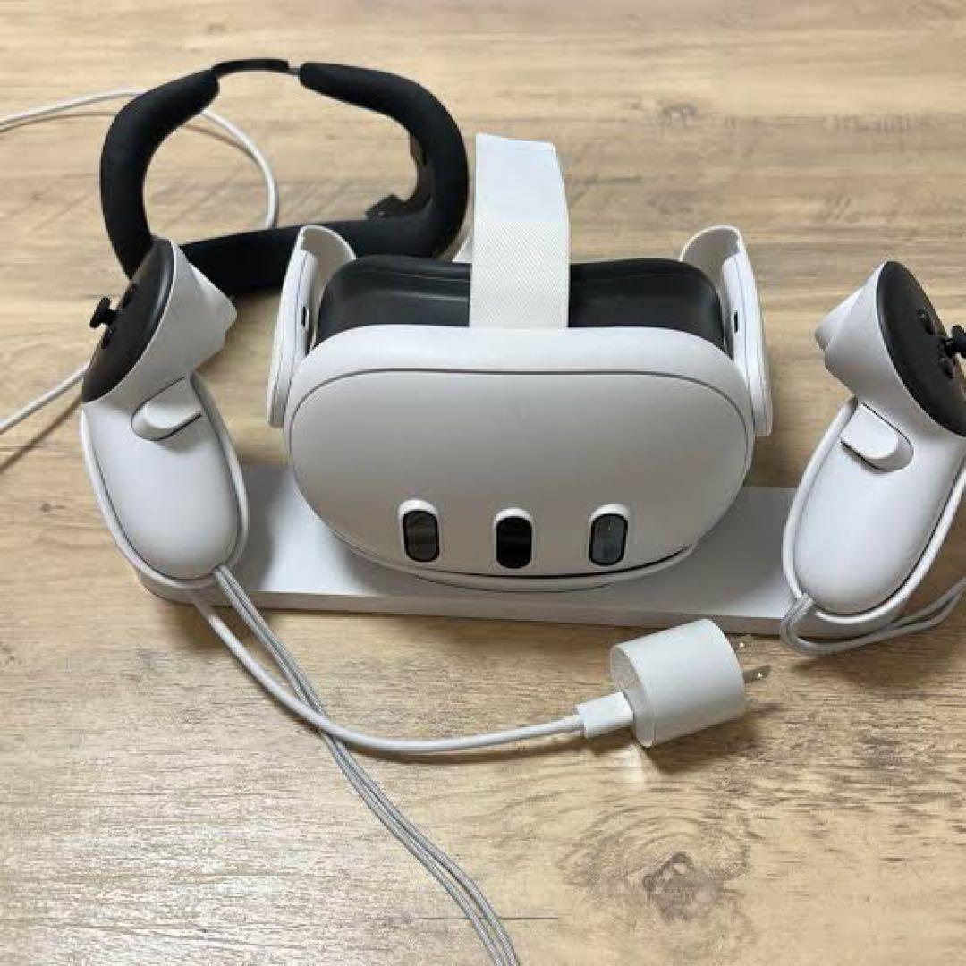  Quest 3 128GB VRヘッドセット ホワイト