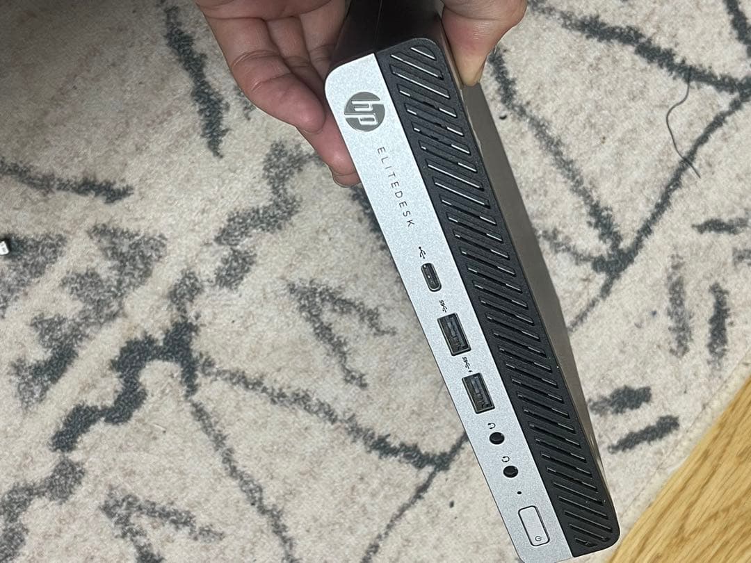 Windowsデスクトップ HP EliteDesk i5-8500T 16GB NVMe 256GB