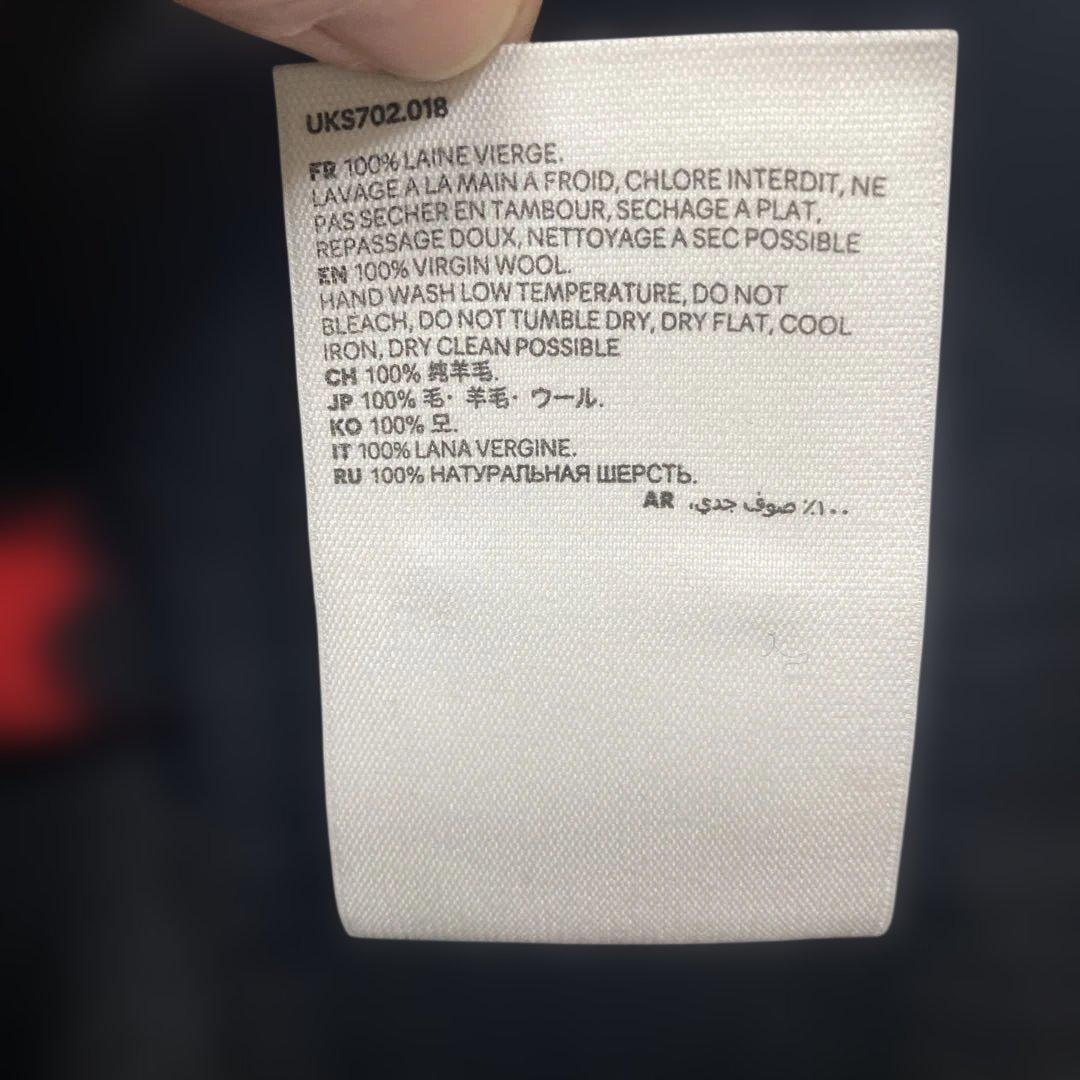 極美品✨ami paris ニットベスト ブラック M 正規品