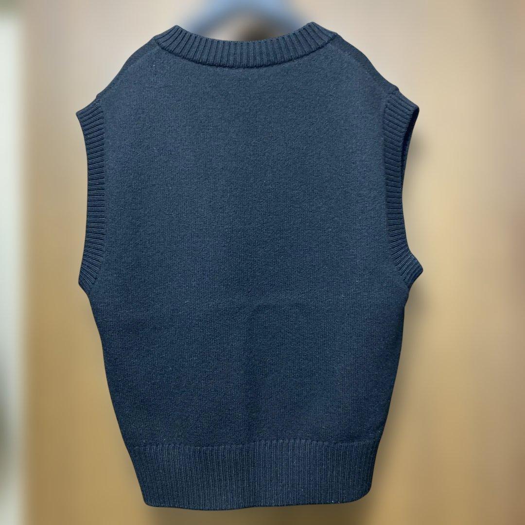 極美品✨ami paris ニットベスト ブラック M 正規品