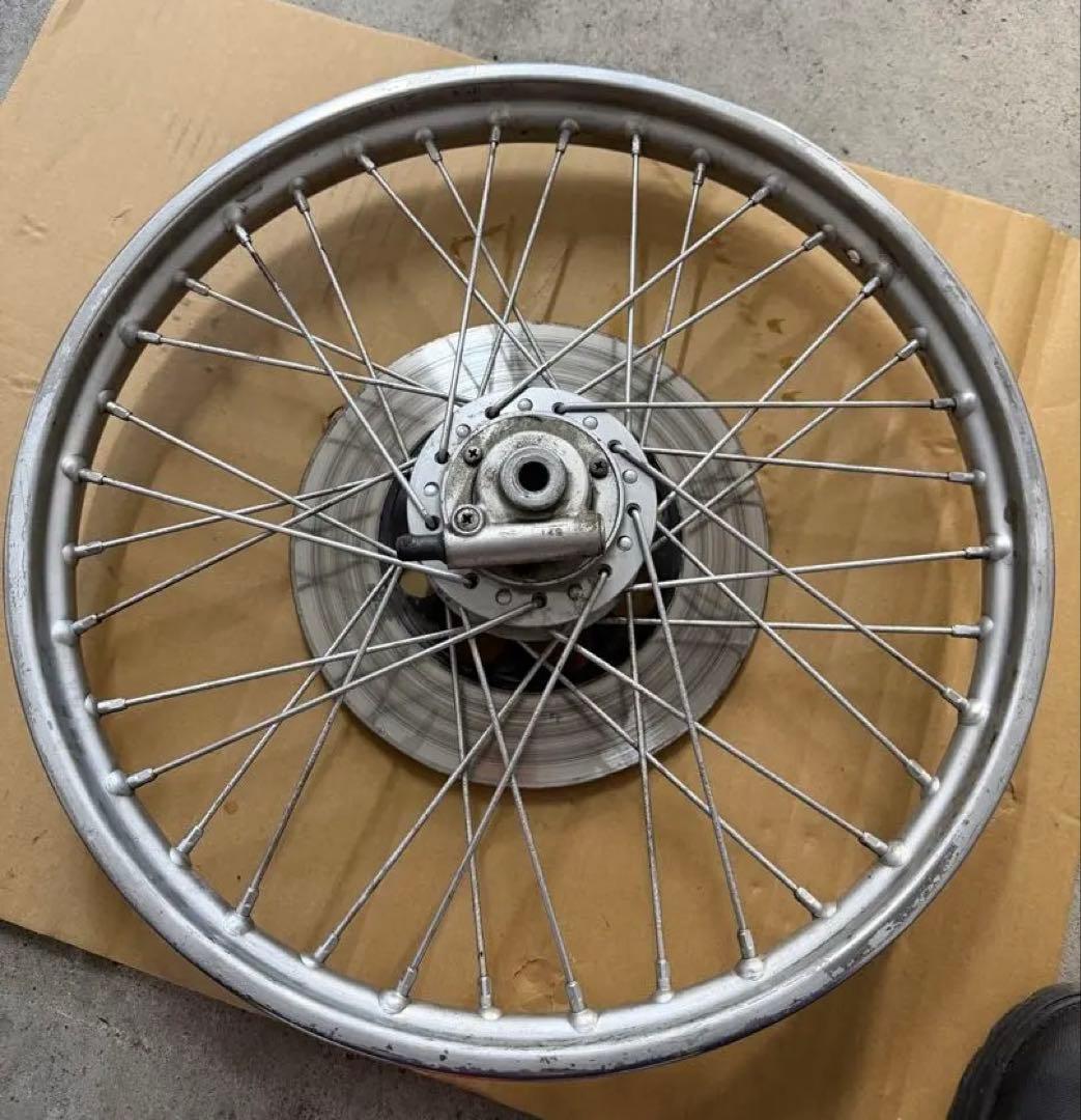 CB50Jフロントホイール ディスク付き値下げしました