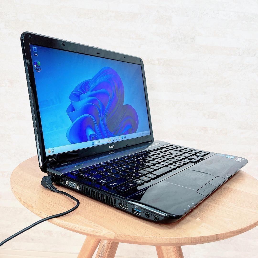 高性能i7 Office搭載 SSD500GB 快適動作 15.6型ノートPC