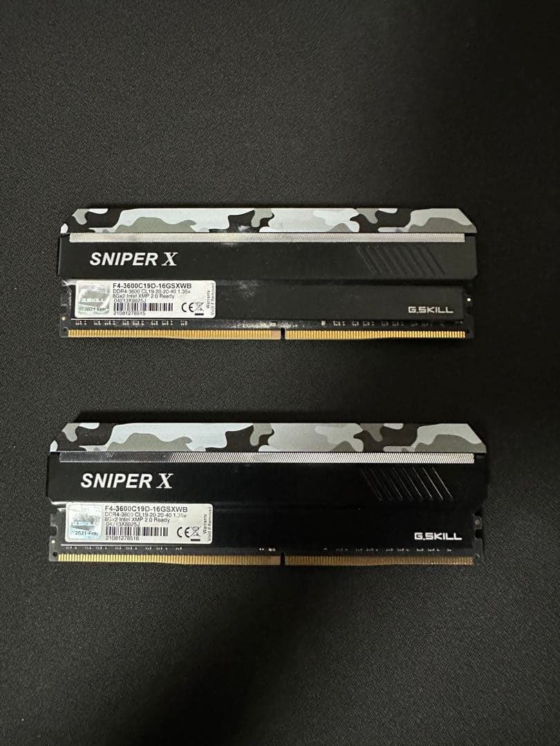 G.SKILL SNIPER X DDR4 メモリ　16GB