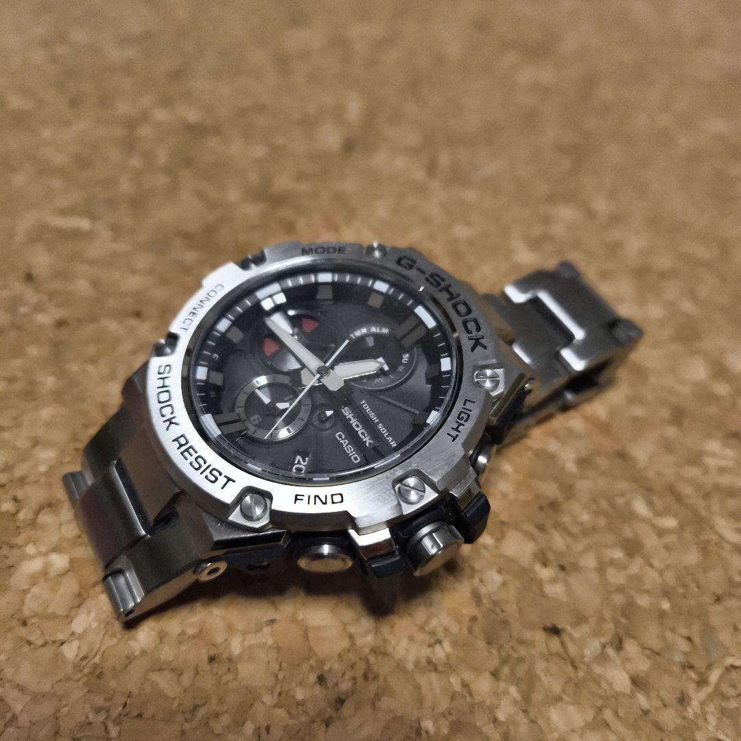 GST-B100 画面保護ガラス装着