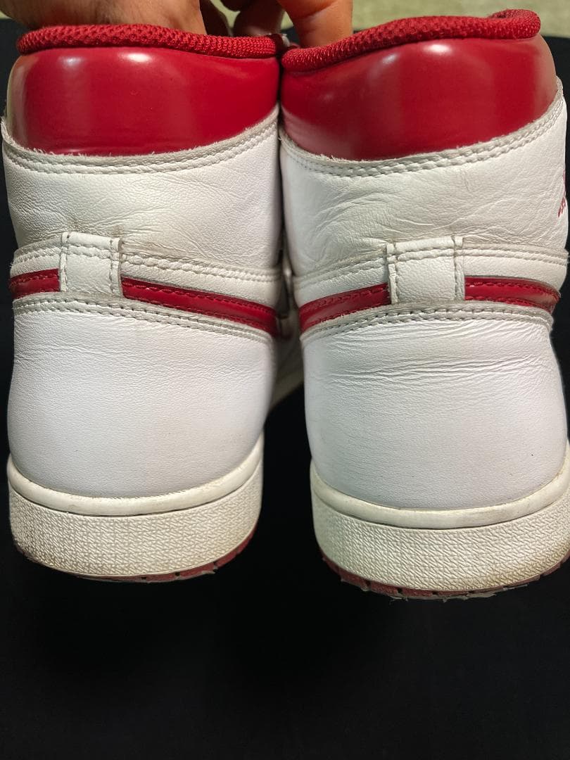 【2000GT‼︎】AIR JORDAN 1Hi メタリックレッド 27.5