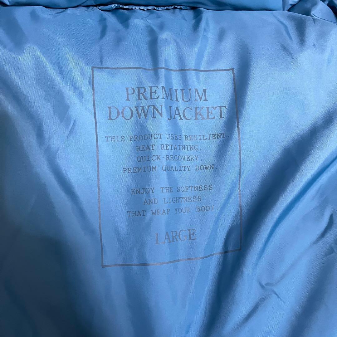 old UNIQLO ダウンジャケット　ファー　光沢　archive グランジ