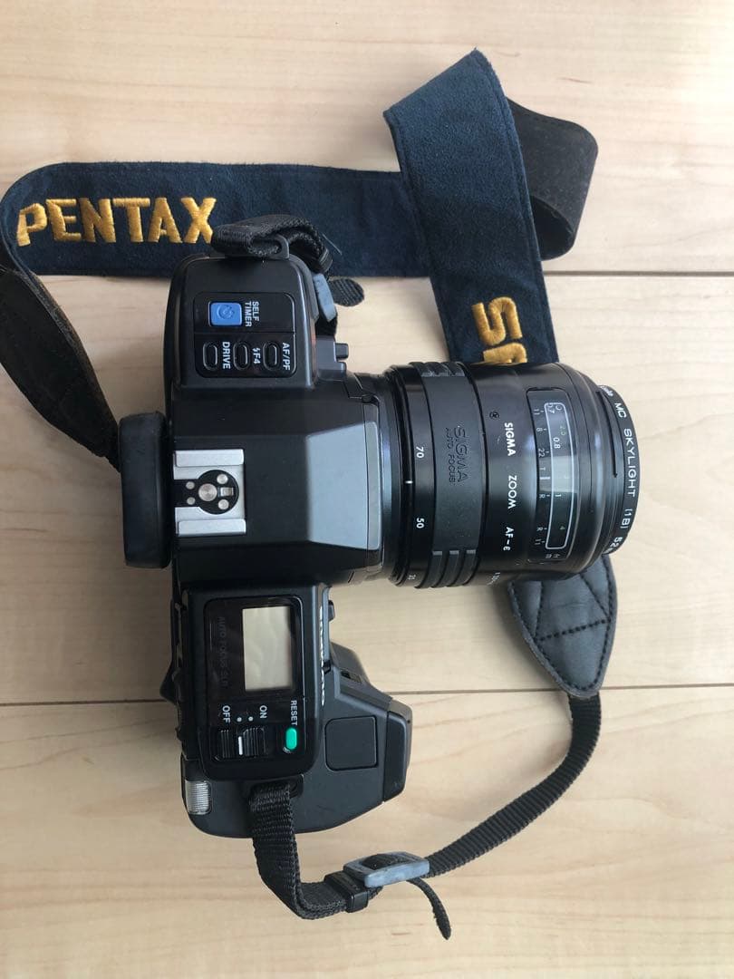 OLYMPUS OM707 望遠レンズ200付き