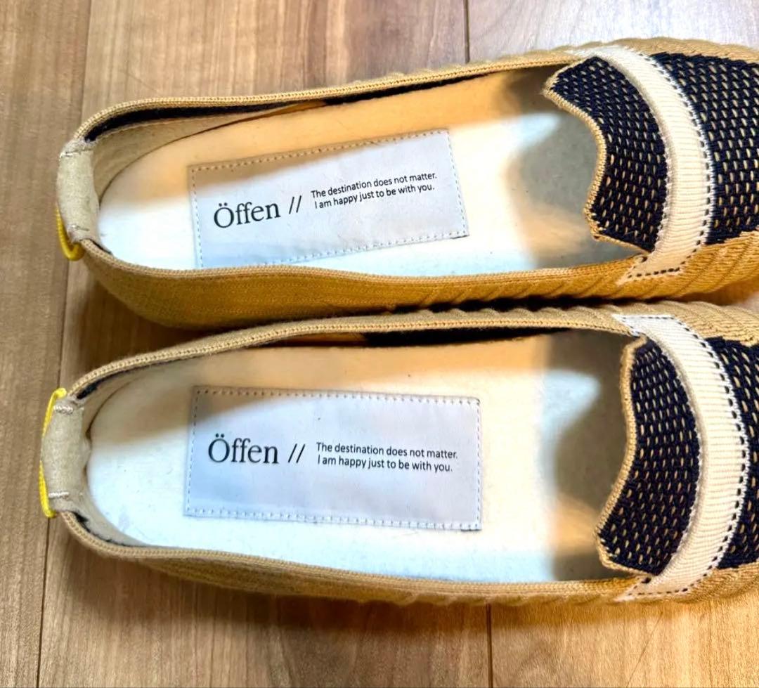 【未使用】Öffen オッフェン 41 フラットシューズ