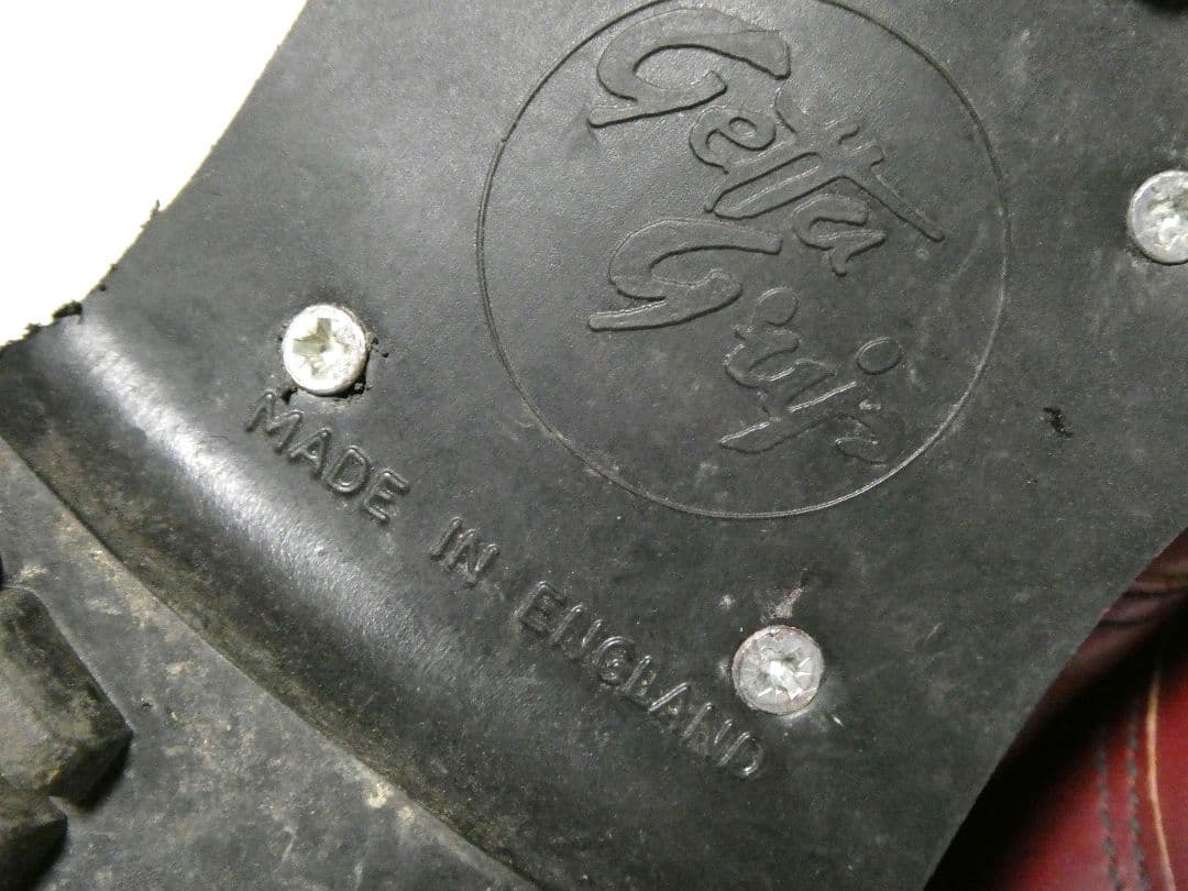 特価！廃盤！キングサイズUK11！ゲッタグリップ3ホールシューズ