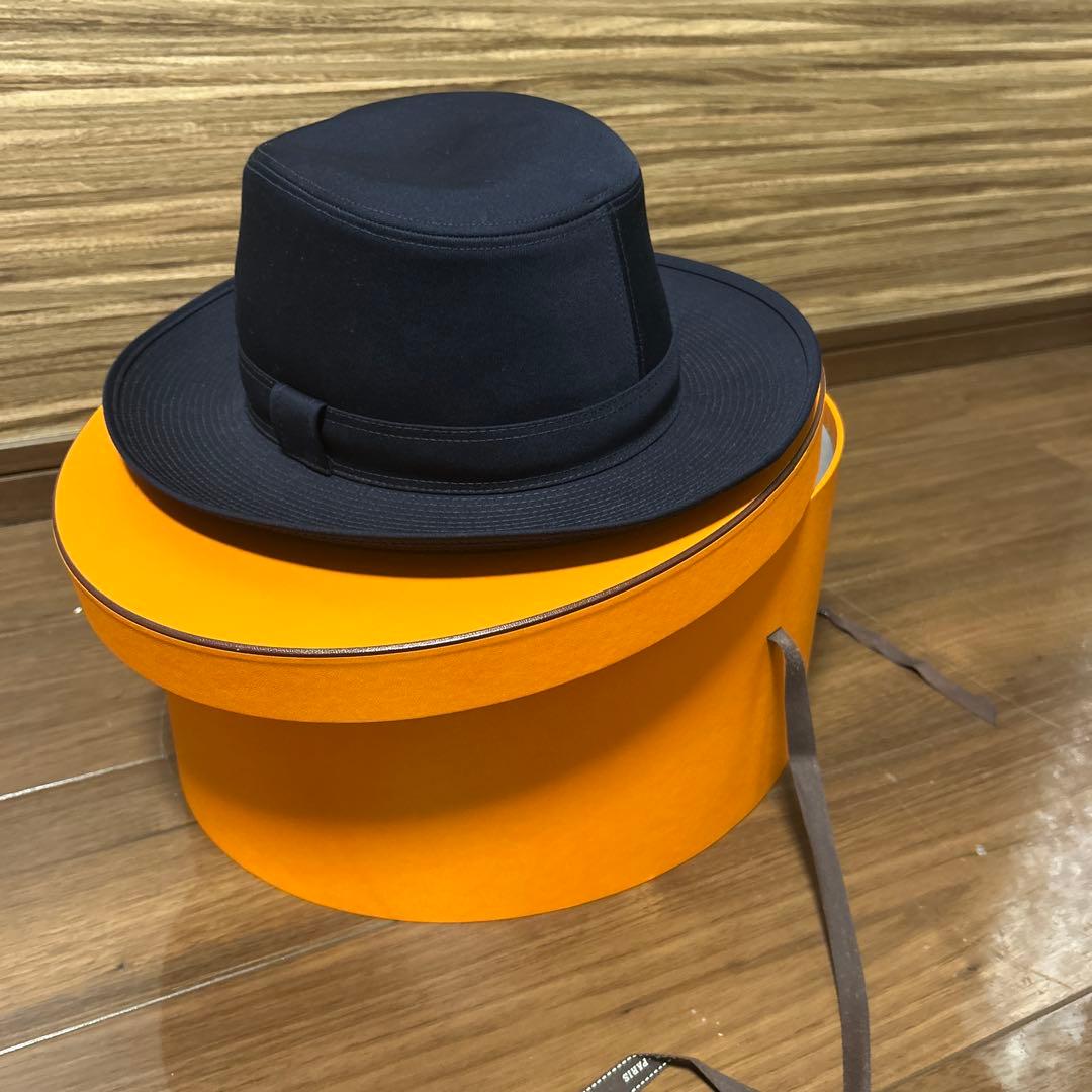 【新品未使用】HERMES☆メンズハット 60