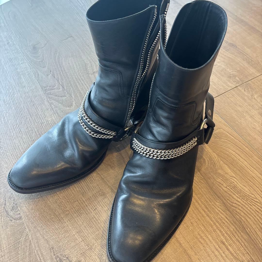 サンローランエディ初期リングブーツ