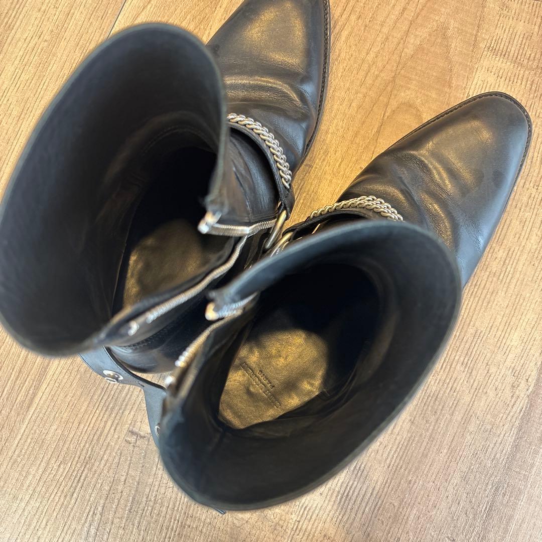 サンローランエディ初期リングブーツ