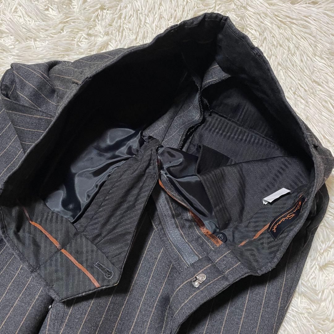 【なき】Ben Sherman 3ピース セットアップ スーツ グレー