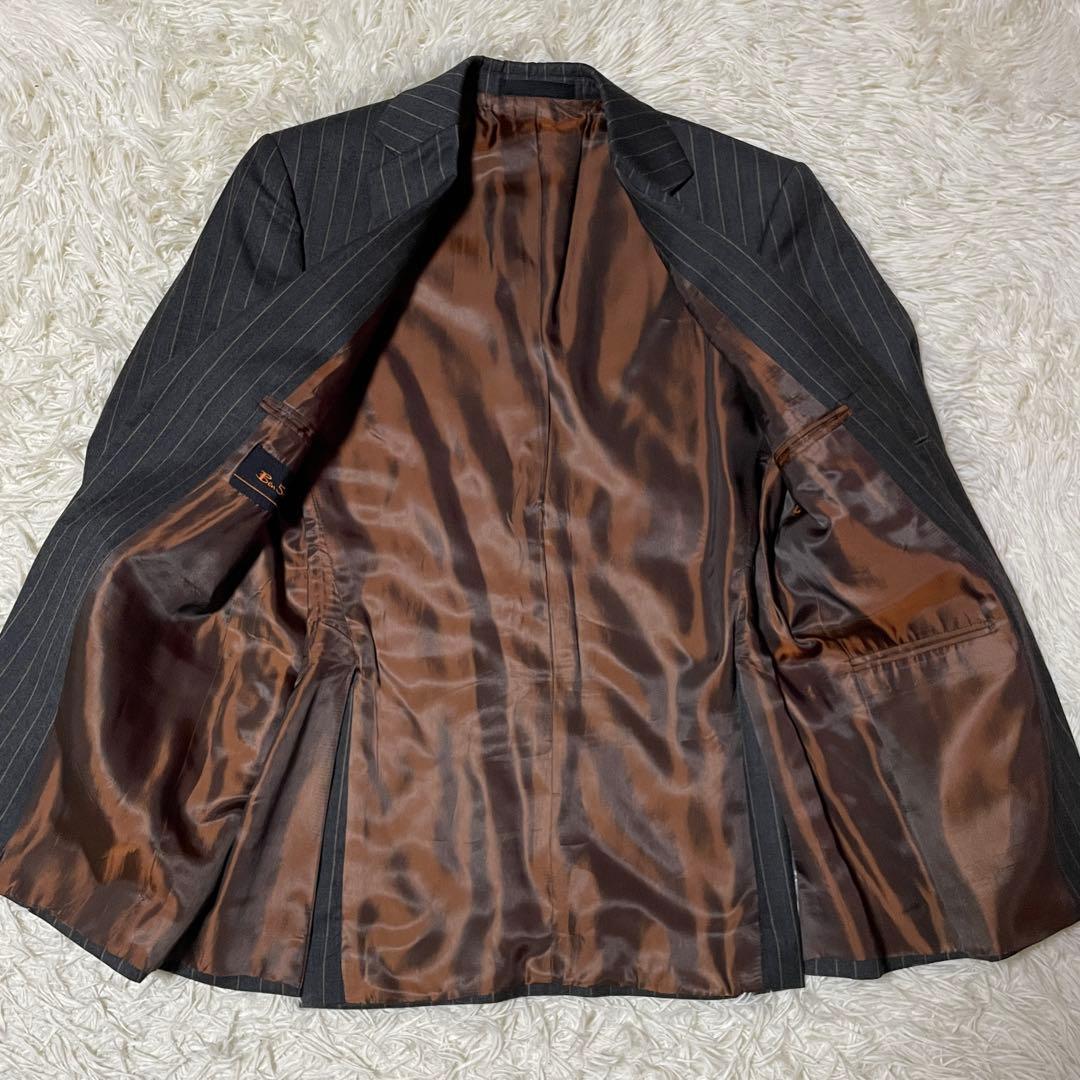 【なき】Ben Sherman 3ピース セットアップ スーツ グレー