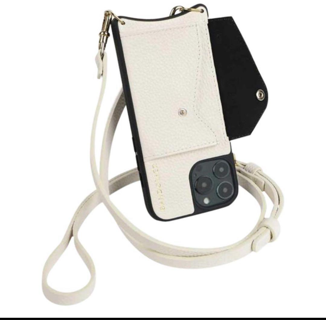 BANDOLIER❤️iPhone16用ケース ホワイト 白 14DON