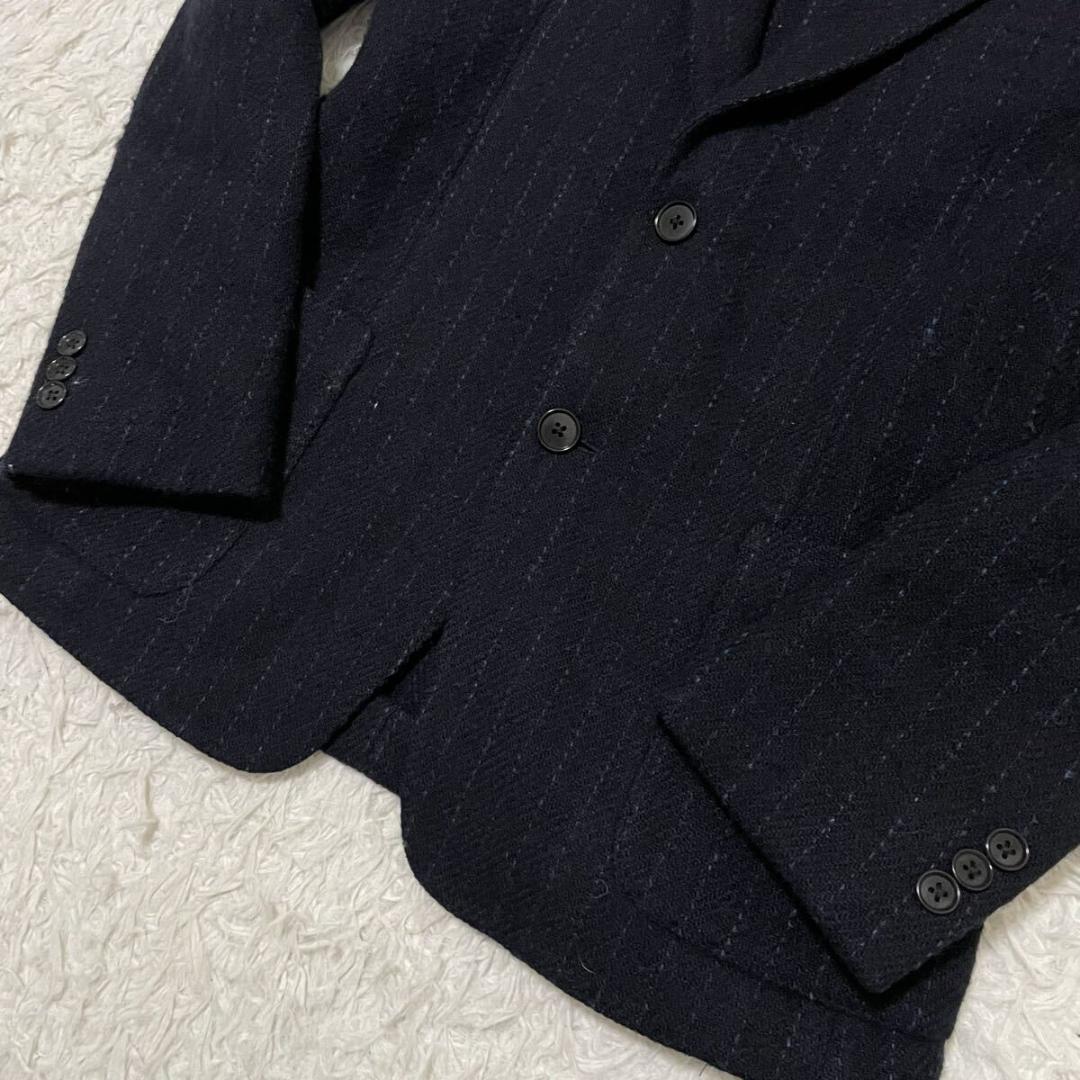 トゥモローランド ハリスツイードコラボ テーラードジャケット ネイビー ML相当