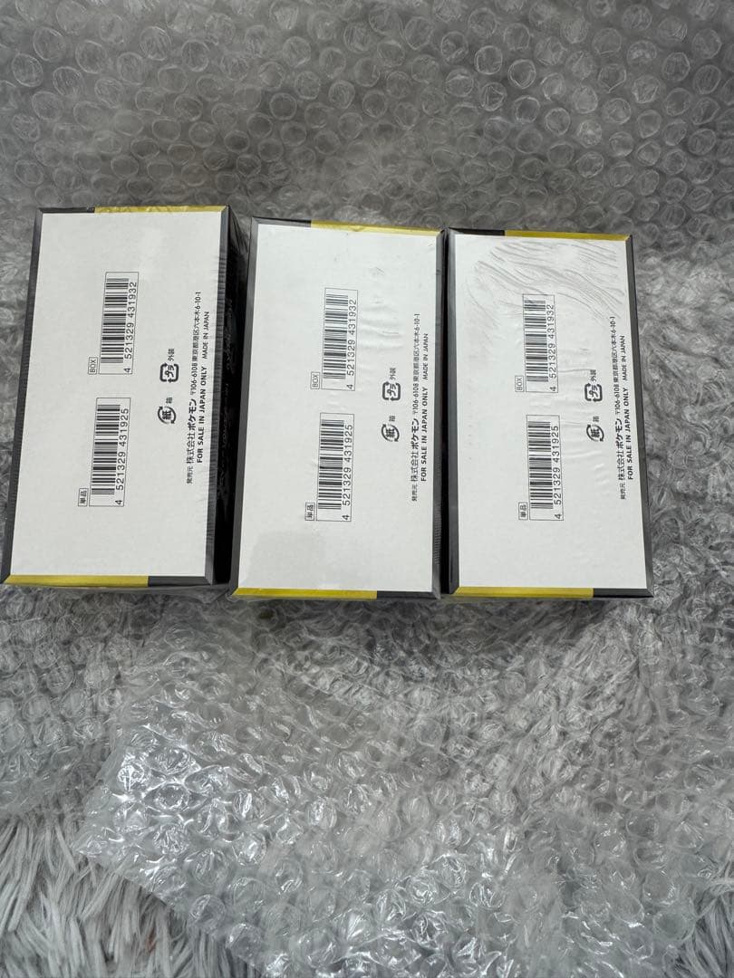 ポケモンカード　メガドリームex 3boxシュリンク付き未開封