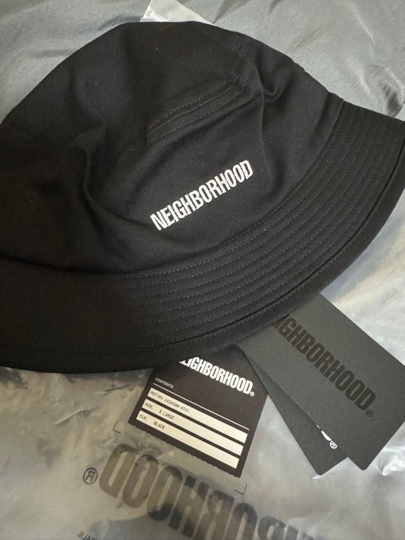 NEIGHBORHOOD ブラック バケットハット XL