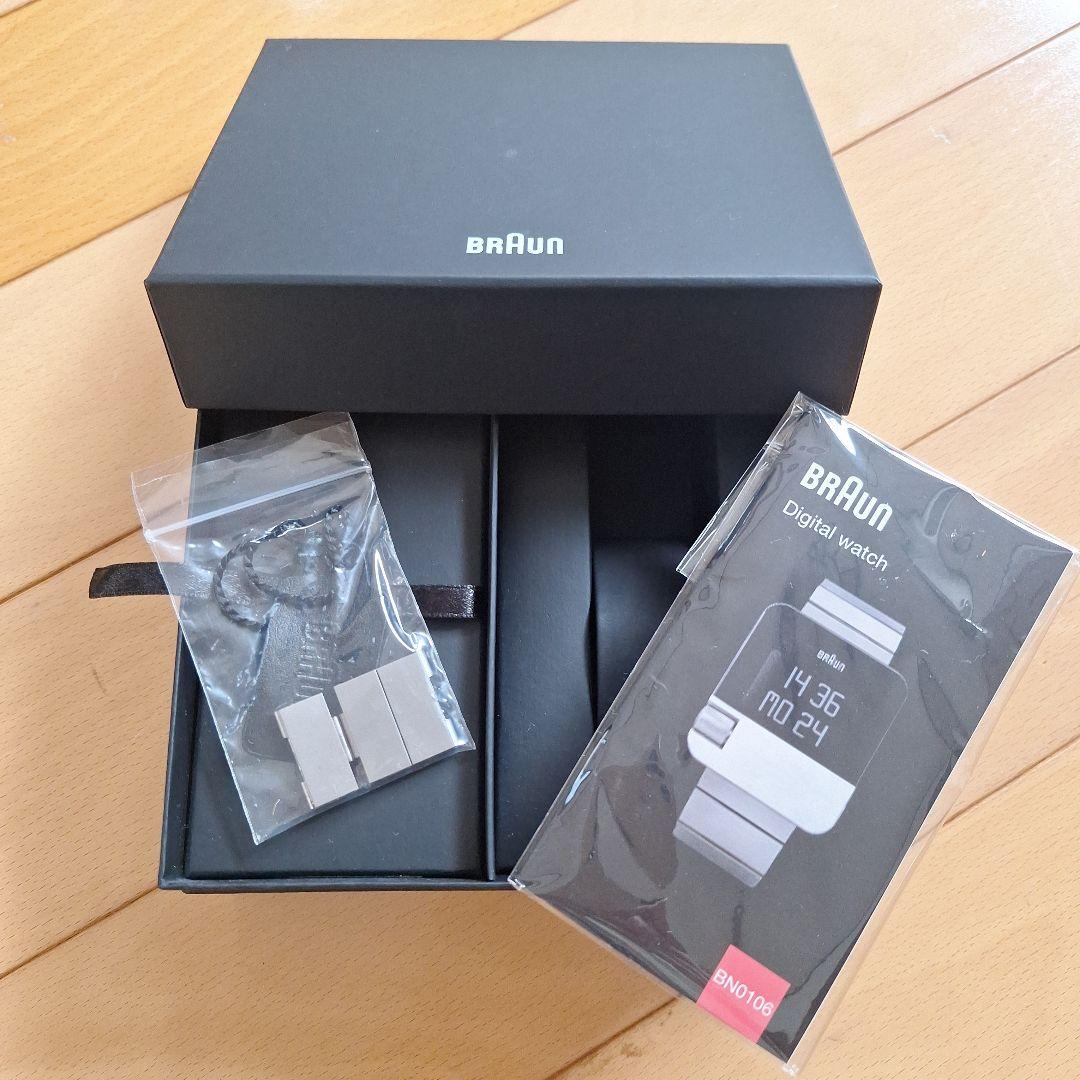 BRAUN BN0106SL ブラウン デジタル 時計