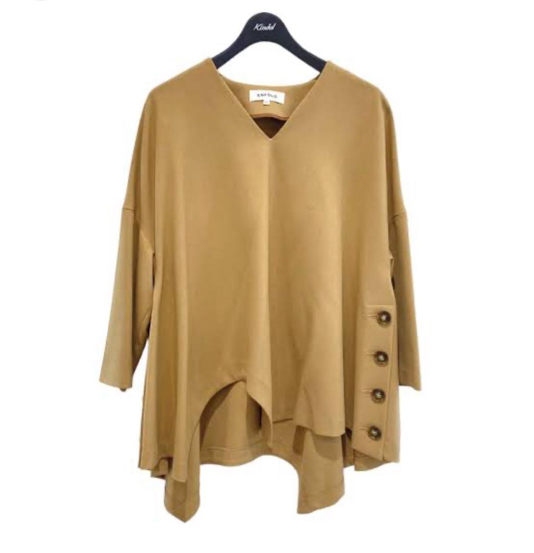 Y94)ENFOLD ポンチョプルオーバー