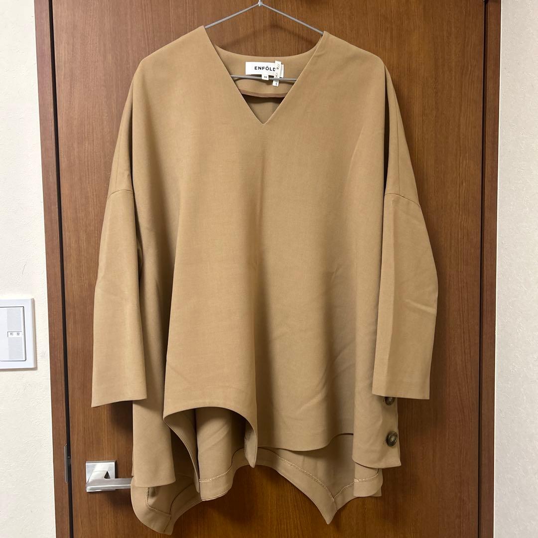 Y94)ENFOLD ポンチョプルオーバー