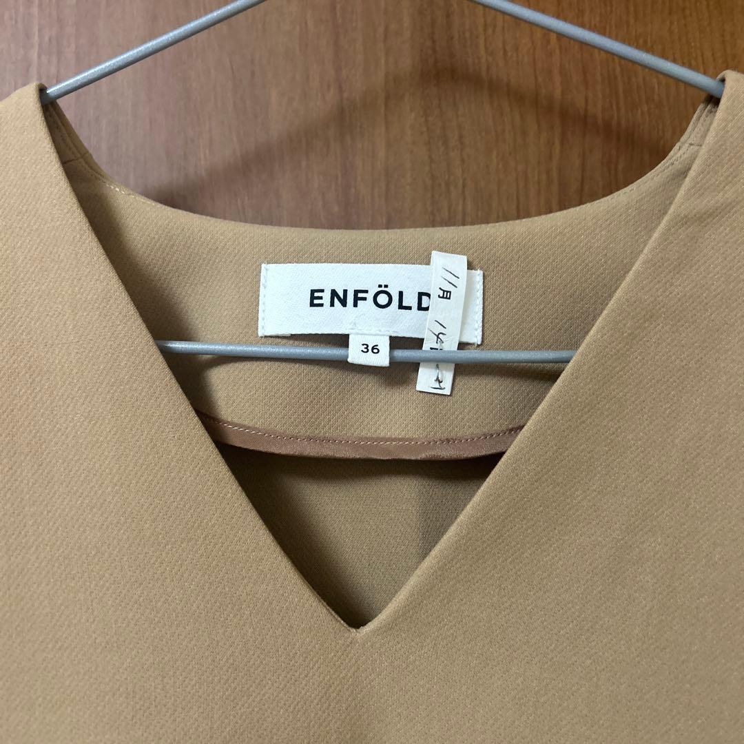 Y94)ENFOLD ポンチョプルオーバー