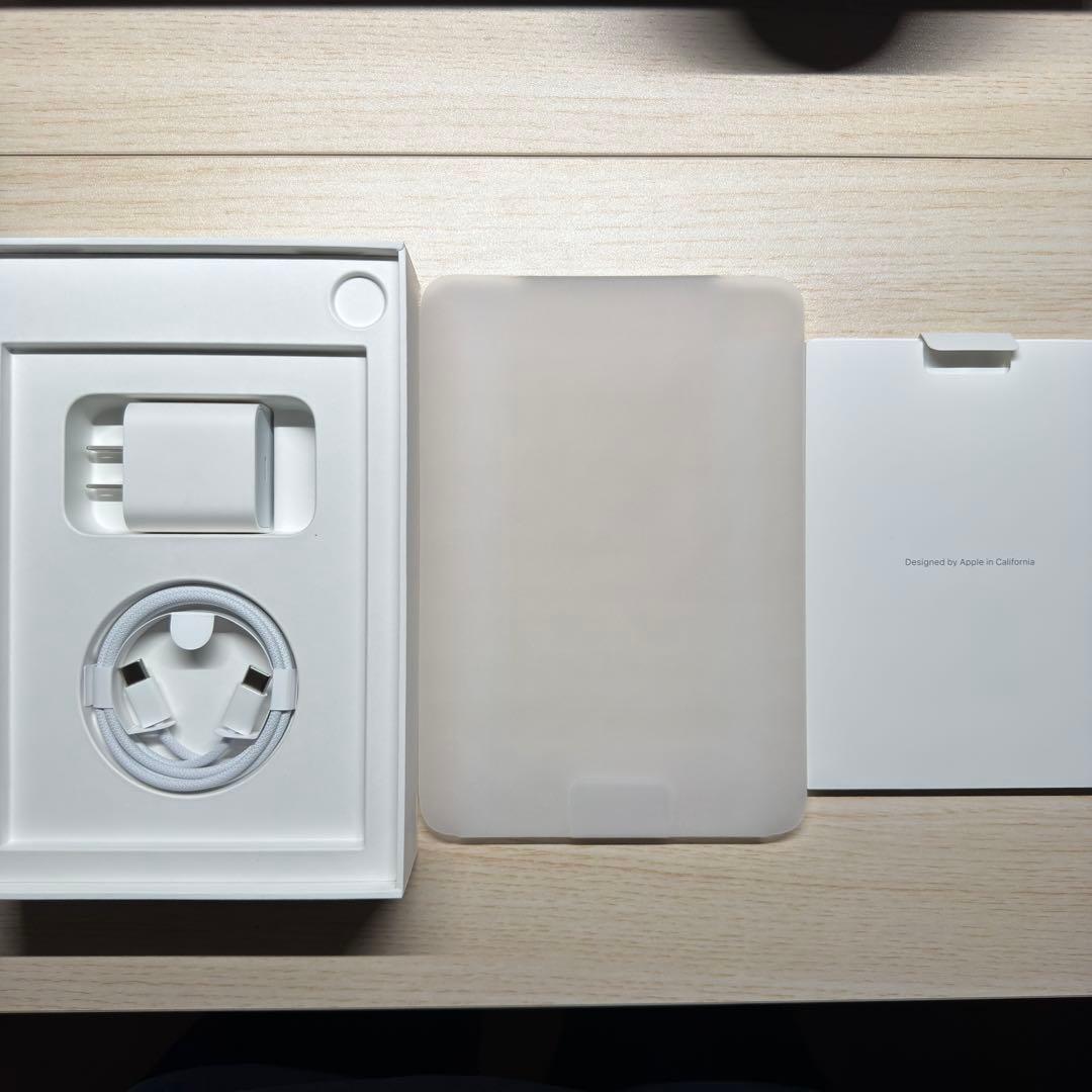 【美品】 iPad mini 第7世代128GB ブルー+ケースおまけ