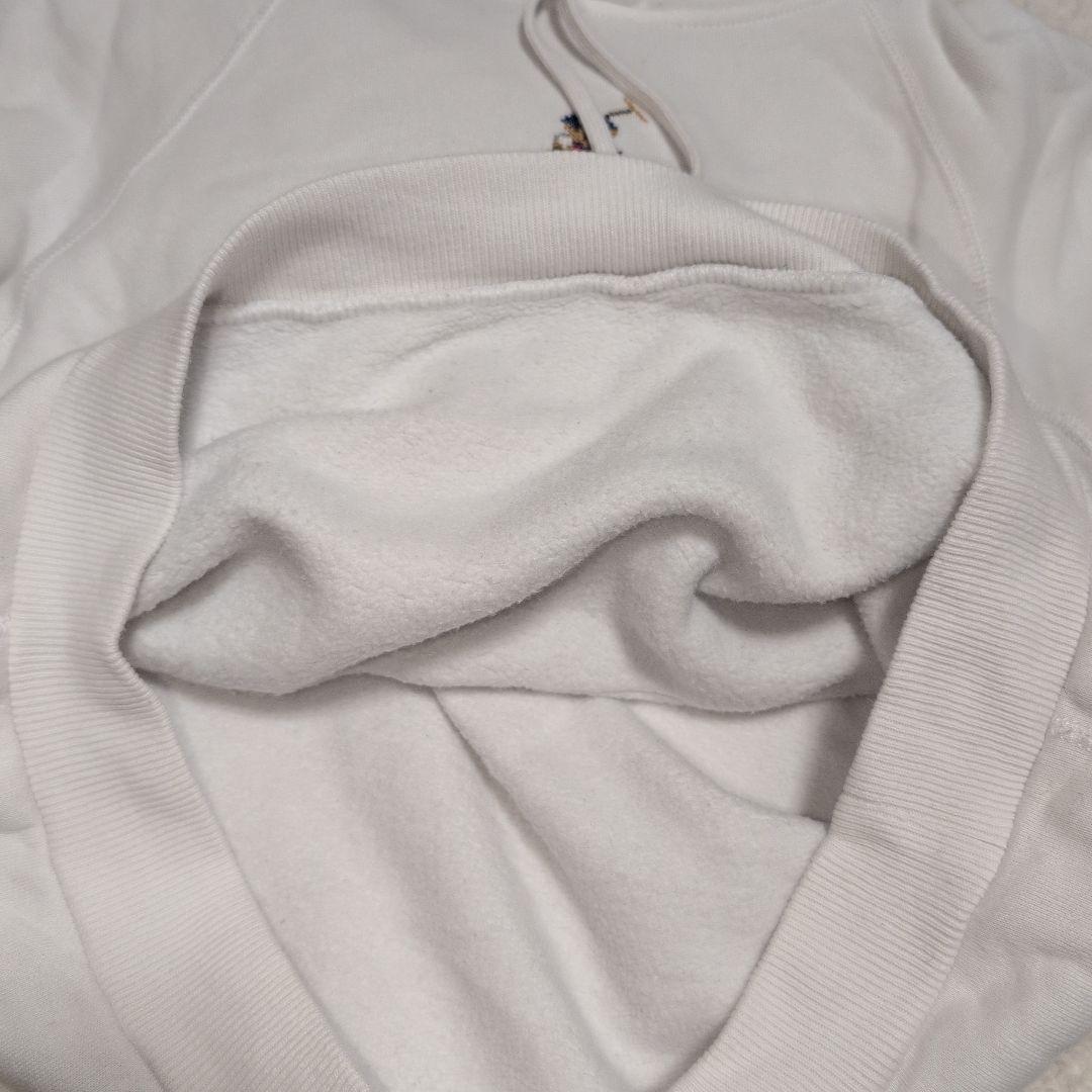 希少✨ラルフローレン　ポロベア　ビッグポニー　ホワイトパーカー M 限定　完売