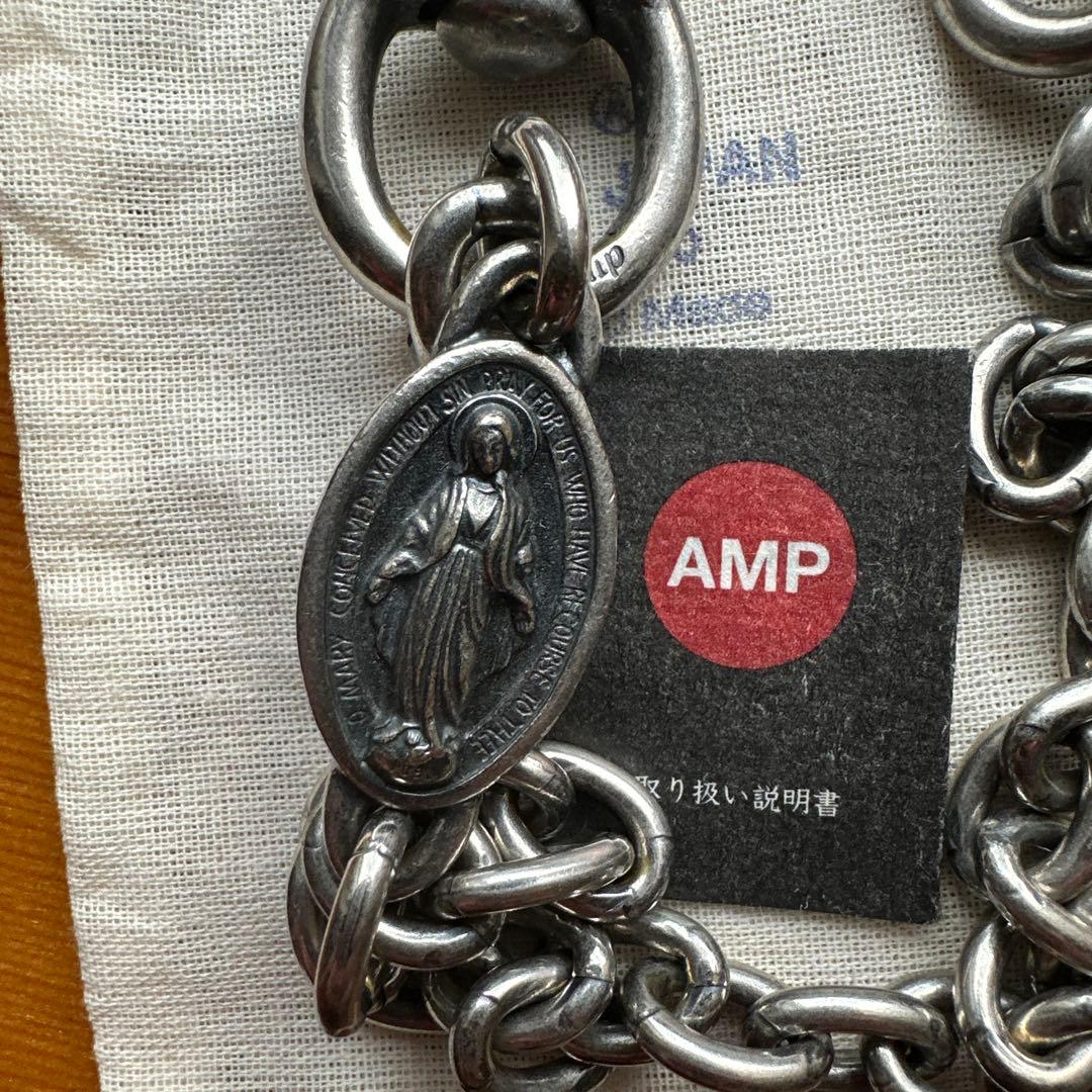 amp japan マリア Wクリップウォレットチェーン