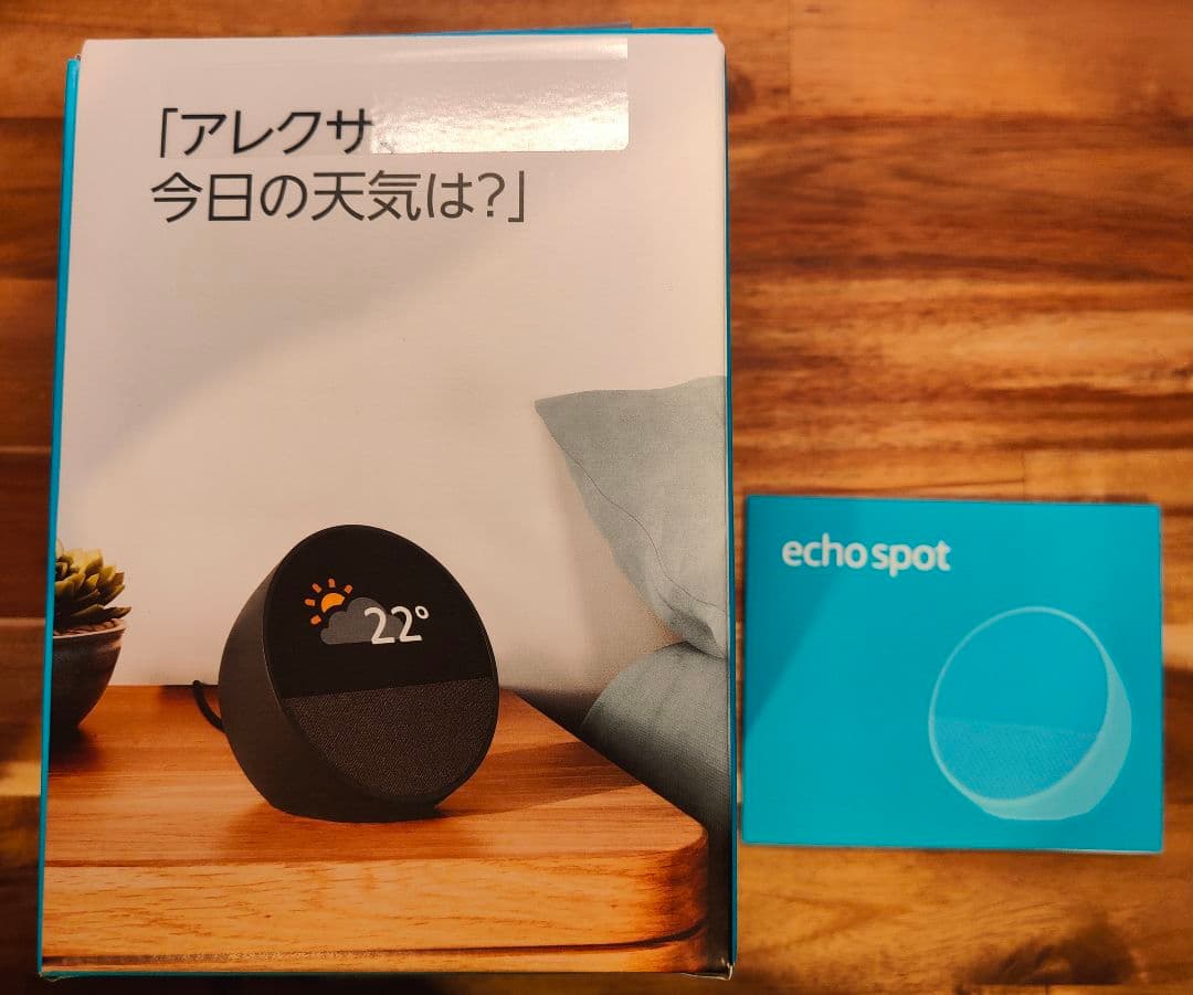 Echo Spot (2024年発売) ブラック スマートプラグ セット