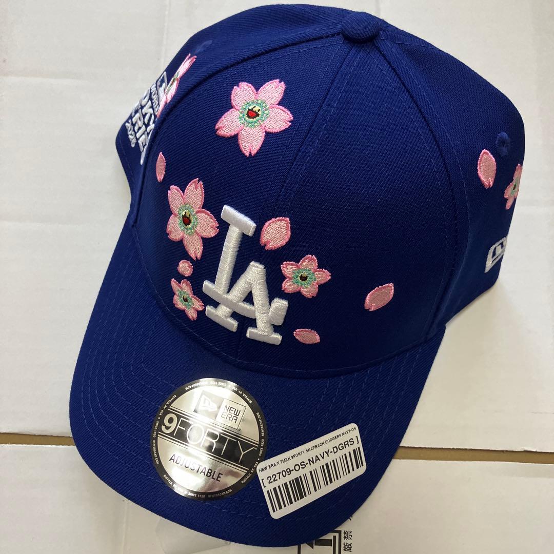 正規品　MLB ニューエラ ドジャース ブルー 9FORTY 村上隆