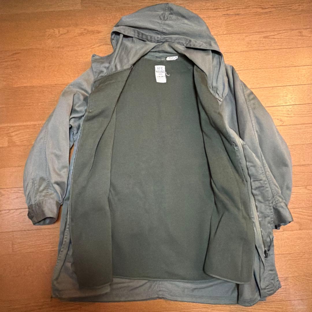 フランス軍 m64 パーカー 92C ライナー付き